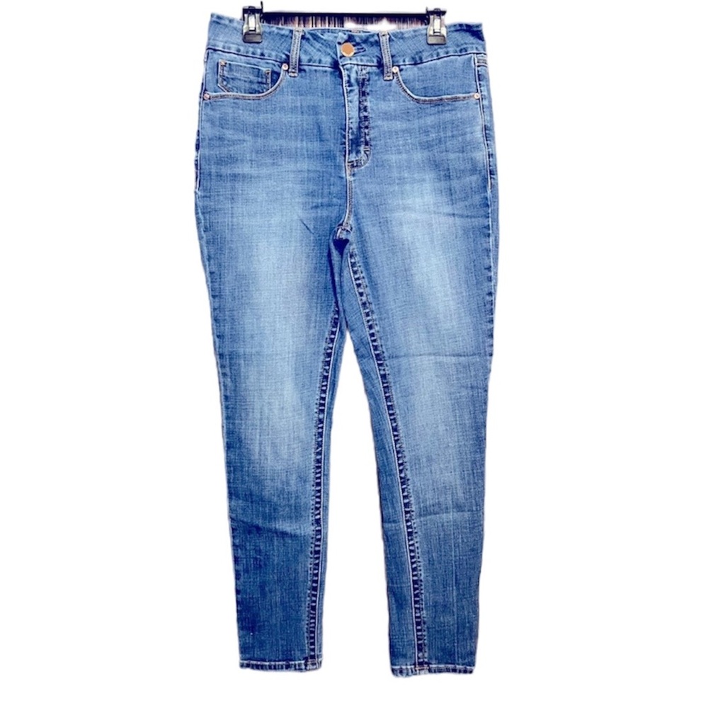 Seven7 Tummyless High Rise Skinny Jeans
